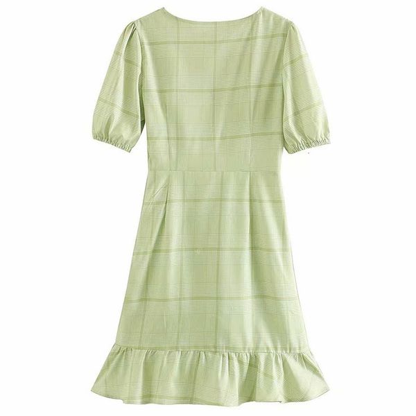 dresses plaid pleated ruffled v-neck tie sweet women's summer new fish tail harajuku cute chic female dress beach vacation, Black;gray
dresses plaid pleated ruffled v-neck tie sweet women's summer new fish tail harajuku cute chic female dress beach vacation, Black;gray