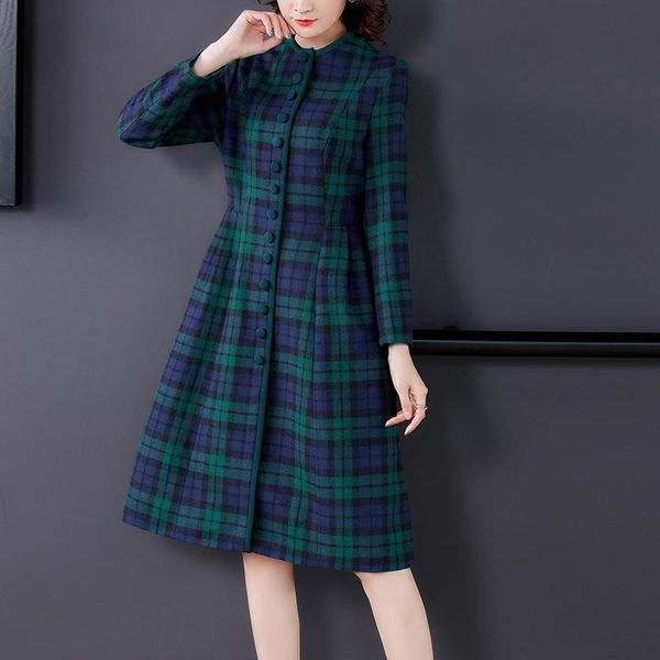casual dresses coigarsam women dress autumn 2022 office lady korea style vintage long sleeve plaid single breasted green, Black;gray
casual dresses coigarsam women dress autumn 2022 office lady korea style vintage long sleeve plaid single breasted green, Black;gray