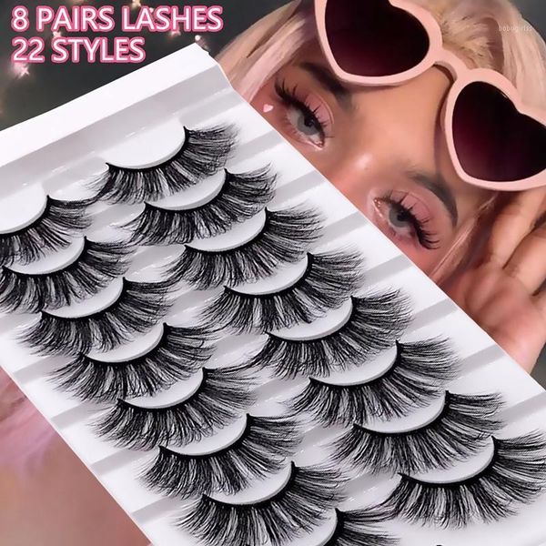 mink lashes 5/8 pairs natural false eyelashes fluffy soft wispy volume dramatic long cross eyelash extension makeup1
mink lashes 5/8 pairs natural false eyelashes fluffy soft wispy volume dramatic long cross eyelash extension makeup1
