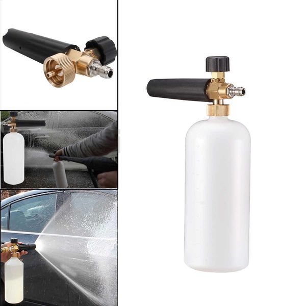 aumohall 1l car wash soap snow foam lance sprayer bottle pressure spray gun washer cleaner 1/4" quick release
aumohall 1l car wash soap snow foam lance sprayer bottle pressure spray gun washer cleaner 1/4" quick release