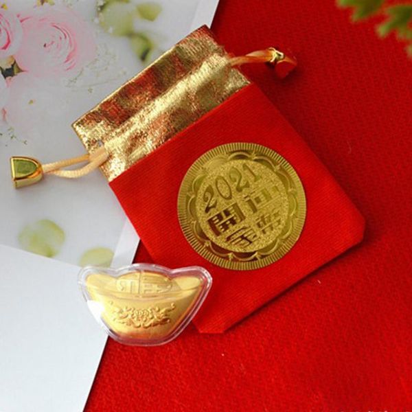 gift wrap 2021 year of ox commemorative yuanbao chinese zodiac souvenir decoration party gifts gold ingot red cloth bag envelope
gift wrap 2021 year of ox commemorative yuanbao chinese zodiac souvenir decoration party gifts gold ingot red cloth bag envelope