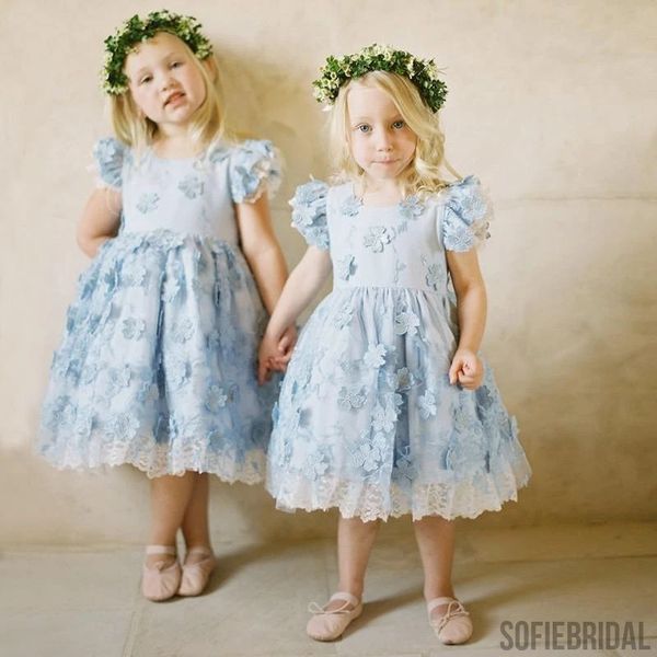 princess baby blue lace flower girl dresses pink lovely girls pageant gowns appliqued tulle sweet little kids birthday party dress, White;blue
princess baby blue lace flower girl dresses pink lovely girls pageant gowns appliqued tulle sweet little kids birthday party dress, White;blue