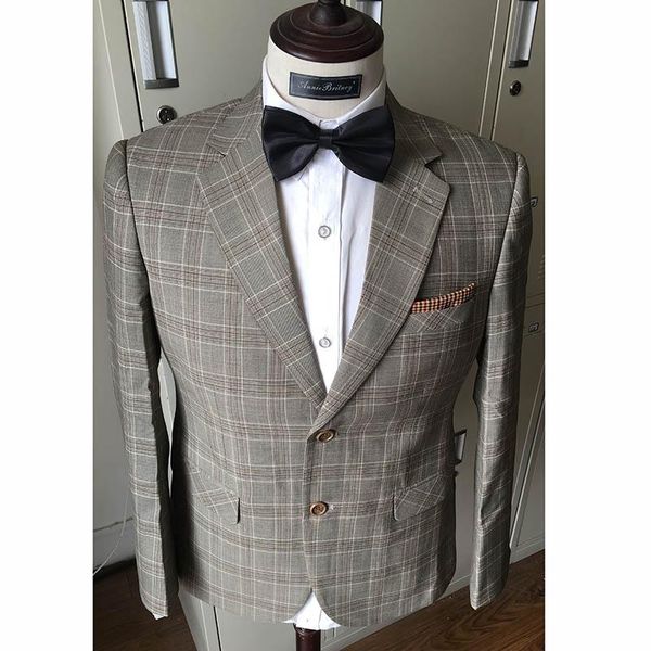 men's suits & blazers grey classic plaid 100% wool business for men tailored jacket groom man wedding prom tuxedo blazer pants 2 piece, White;black
men's suits & blazers grey classic plaid 100% wool business for men tailored jacket groom man wedding prom tuxedo blazer pants 2 piece, White;black