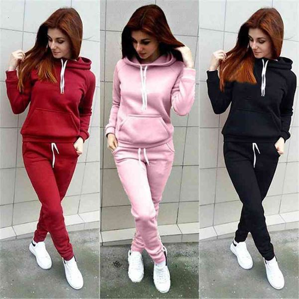 winter spring joggers khaki womenpant two piece set tracksuit outfits pink long sleeve hoodies and black femme pantalon, White
winter spring joggers khaki womenpant two piece set tracksuit outfits pink long sleeve hoodies and black femme pantalon, White