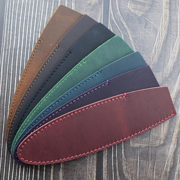 pencil bags retro leather pen case for one pouch small handmade real cowhide pencilcase writing stationery office school supplies
pencil bags retro leather pen case for one pouch small handmade real cowhide pencilcase writing stationery office school supplies