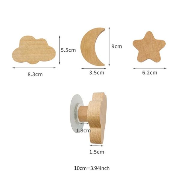 hooks & rails nordic wood hook home decoration star moon storage rack wooden wall hanger coat organizer my20 21
hooks & rails nordic wood hook home decoration star moon storage rack wooden wall hanger coat organizer my20 21