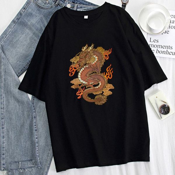 women's t-shirt golden dragon print woman tshirts summer o-neck loose anime 2021 fashion manga short sleeves kawaii cute women t-shirts, White
women's t-shirt golden dragon print woman tshirts summer o-neck loose anime 2021 fashion manga short sleeves kawaii cute women t-shirts, White
