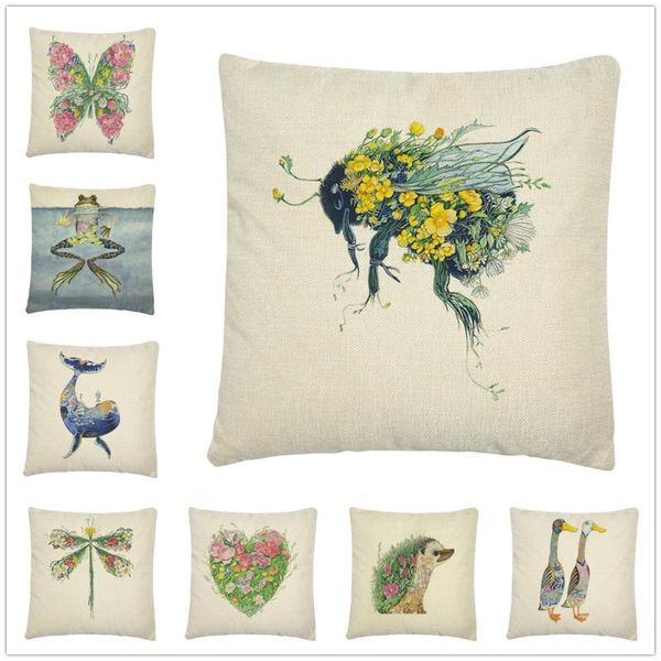 cushion/decorative pillow beautiful art painting animal pattern linen cushion cover case for home sofa car decor pillowcase 45x45cm
cushion/decorative pillow beautiful art painting animal pattern linen cushion cover case for home sofa car decor pillowcase 45x45cm