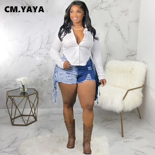 women's jeans cm.yaya women patchwork tassel mid waist pockets zip stretchy denim shorts fashion high streetwear summer 2021, Blue
women's jeans cm.yaya women patchwork tassel mid waist pockets zip stretchy denim shorts fashion high streetwear summer 2021, Blue