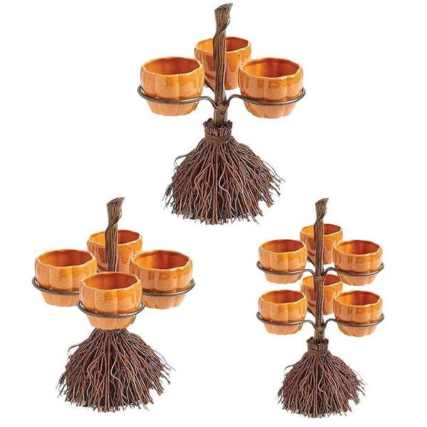 dishes & plates halloween pumpkin snack bowl rack fruit plate with wood holder candy serving kitchen party display tray
dishes & plates halloween pumpkin snack bowl rack fruit plate with wood holder candy serving kitchen party display tray