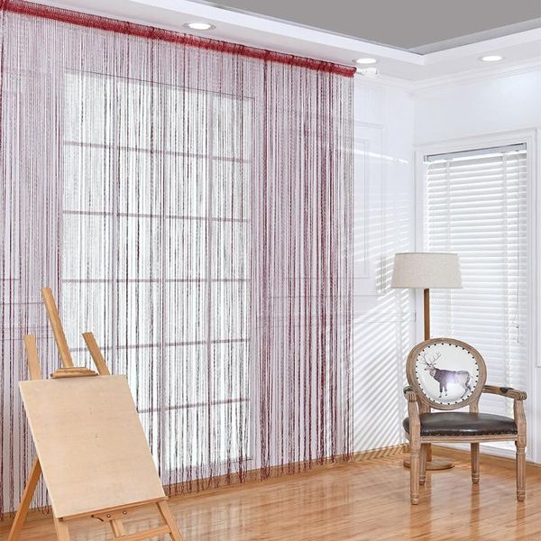 curtain & drapes 100x200cm window panel door home decoration string tassel flash silver decor shiny divider sheer line d30
curtain & drapes 100x200cm window panel door home decoration string tassel flash silver decor shiny divider sheer line d30