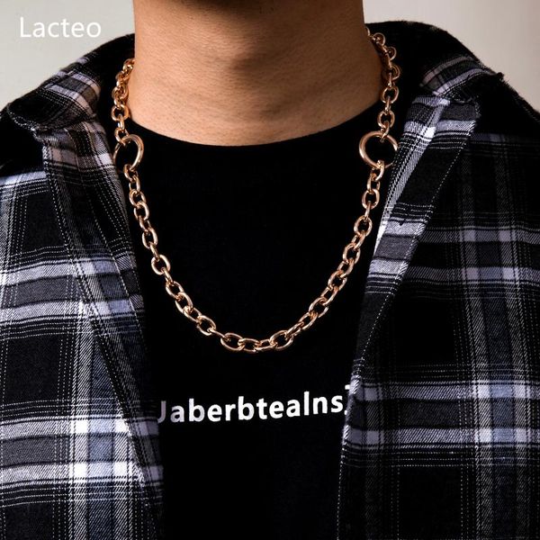 chokers lacteo steampunk o-shaped aluminum chain choker necklace jewelry hip hop big circle sign clavicle for women, Golden;silver
chokers lacteo steampunk o-shaped aluminum chain choker necklace jewelry hip hop big circle sign clavicle for women, Golden;silver
