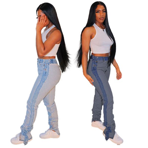 trousers women jeans spring loose elasticity overalls pocket wide leg slim push up retro casual pencil pants ych, Blue
trousers women jeans spring loose elasticity overalls pocket wide leg slim push up retro casual pencil pants ych, Blue