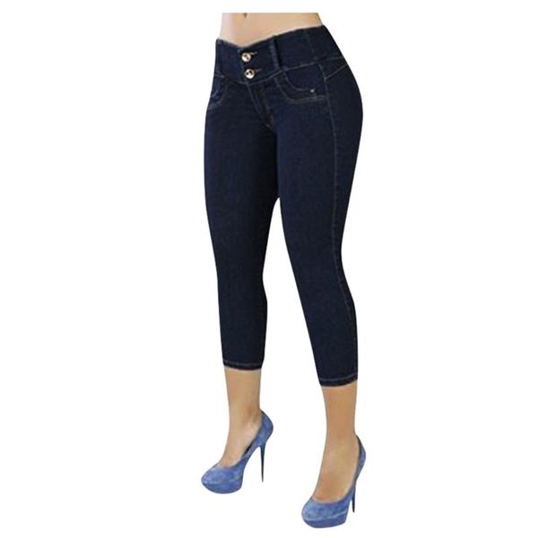s-3xl women's solid-strap high-rise cropped jeans 2021 spring summer casual pants, Blue
s-3xl women's solid-strap high-rise cropped jeans 2021 spring summer casual pants, Blue