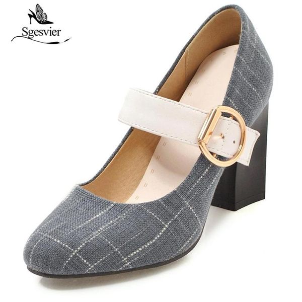 sgesvier autumn mix-colors women pumps round toe shallow simple shoes black gray thick high heel buckle straps woman b575 dress
sgesvier autumn mix-colors women pumps round toe shallow simple shoes black gray thick high heel buckle straps woman b575 dress