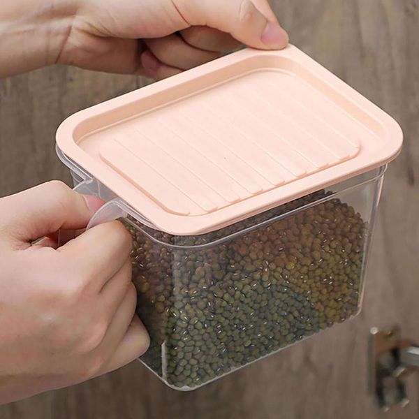 storage bottles & jars 2021 5pcs/set kitchen containers plastic food container clear rice box refrigerator organizer tea bean case
storage bottles & jars 2021 5pcs/set kitchen containers plastic food container clear rice box refrigerator organizer tea bean case