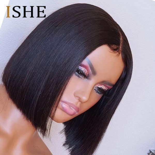 short bob wigs straight t part lace front human hair for women pre plucked with baby glueless ishe1, Black;brown
short bob wigs straight t part lace front human hair for women pre plucked with baby glueless ishe1, Black;brown