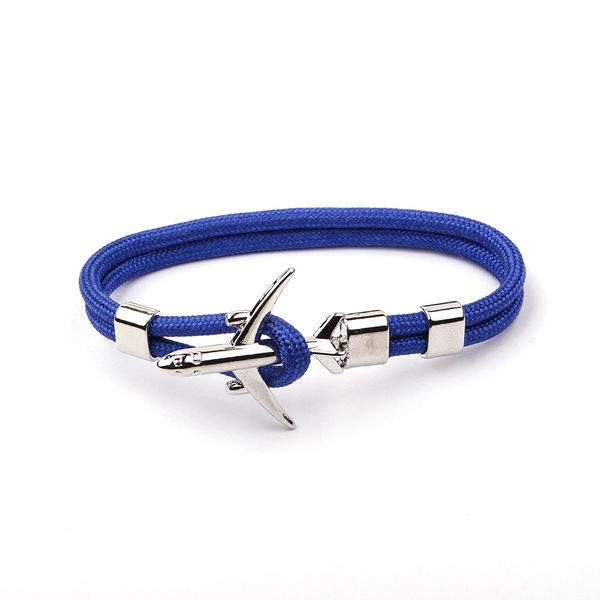 summer boeing-airplane-anchor bracelet men nylon rope chain charm sport bracelets for women survival aviation style, Golden;silver
summer boeing-airplane-anchor bracelet men nylon rope chain charm sport bracelets for women survival aviation style, Golden;silver