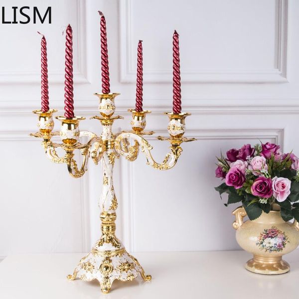 candle holders 5 arm metal candlestick table wedding centerpieces retro nordic gold luxury centro de mesa decor
candle holders 5 arm metal candlestick table wedding centerpieces retro nordic gold luxury centro de mesa decor