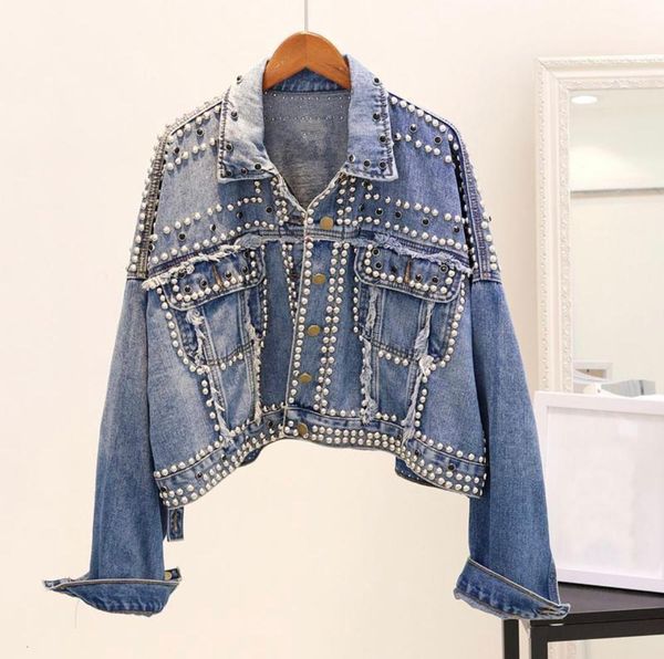 women's jackets autumn blue denim jacket elegant blazer full sleeves celebrity night party wear j1m2, Black;brown
women's jackets autumn blue denim jacket elegant blazer full sleeves celebrity night party wear j1m2, Black;brown