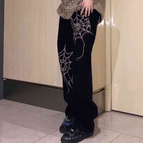 women's pants & capris spider embroidery harem streetwear women clothing summer hip hop casual trousers fashion pants gsx1, Black;white
women's pants & capris spider embroidery harem streetwear women clothing summer hip hop casual trousers fashion pants gsx1, Black;white