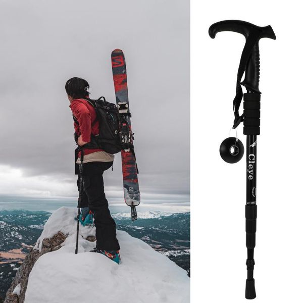 1pc aluminium alloy trekking pole t handle hiking anti-skid alpenstock gps car & accessories
1pc aluminium alloy trekking pole t handle hiking anti-skid alpenstock gps car & accessories