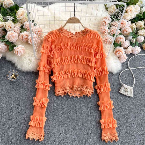 women's knits & tees female deat open fungus navel versatile chiffon round collar short sleeve spring summer 11b699 7z2q, White
women's knits & tees female deat open fungus navel versatile chiffon round collar short sleeve spring summer 11b699 7z2q, White