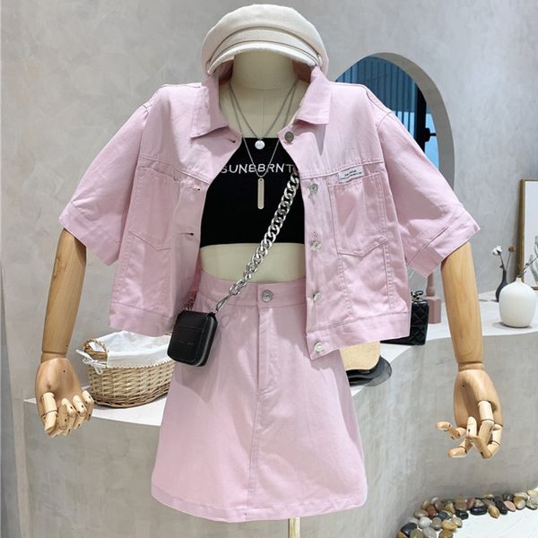 two piece dress sleeve shirt skirt suits korean sweet 2 set women crop short coat + skirts sets fashion casual isyo, White
two piece dress sleeve shirt skirt suits korean sweet 2 set women crop short coat + skirts sets fashion casual isyo, White