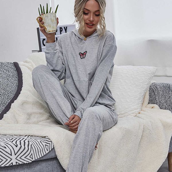 women's two piece pants elegant grey embroidered pullover outfits for the women hoodies autumn long sleeve sweatpants fashion pieces to, White
women's two piece pants elegant grey embroidered pullover outfits for the women hoodies autumn long sleeve sweatpants fashion pieces to, White