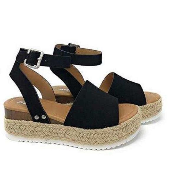 dress shoes my-love women sandals plus size wedges for high heels summer 2021 chaussures platform colors, Black
dress shoes my-love women sandals plus size wedges for high heels summer 2021 chaussures platform colors, Black