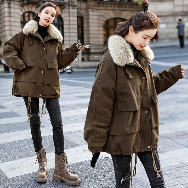 2021 winter cloth korean version loose medium and long denim cotton cloth women's thickened work cloth, Black;brown
2021 winter cloth korean version loose medium and long denim cotton cloth women's thickened work cloth, Black;brown