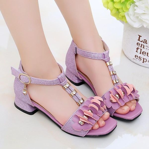 children's sandals girls princess shoes with flower summer kids heeled soft-soled open-toed fashion, Black;red
children's sandals girls princess shoes with flower summer kids heeled soft-soled open-toed fashion, Black;red