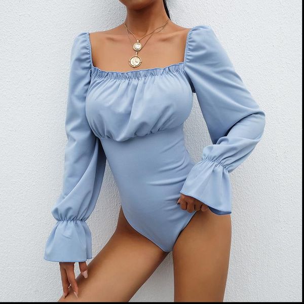backless women jumpsuits panelled lace up square collar rompers bandage bodysuits long flare sleeve bodysuit jumpsuit, Black;white
backless women jumpsuits panelled lace up square collar rompers bandage bodysuits long flare sleeve bodysuit jumpsuit, Black;white