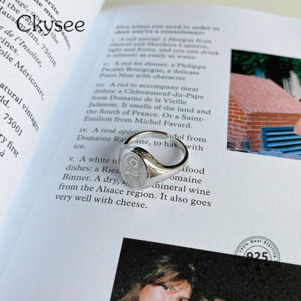 ckysee design 925 sterling silver ring korean classical golden siliver sunflower wide for women 2021 trend cluster rings, Golden;silver
ckysee design 925 sterling silver ring korean classical golden siliver sunflower wide for women 2021 trend cluster rings, Golden;silver