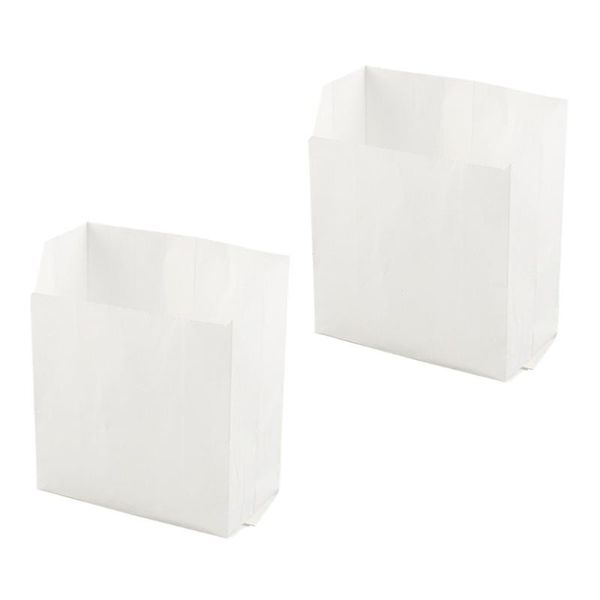 50pcs/set disposable greaseproof paper bag french fries fried chicken packaging bag(white) gift wrap
50pcs/set disposable greaseproof paper bag french fries fried chicken packaging bag(white) gift wrap