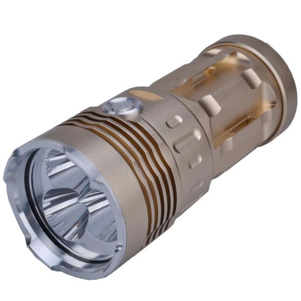 singfire sf-134 3 x cree xm-l t6 2000lm 3-mode tactical led - golden +silver (4 18650 battery) flashlights torches
singfire sf-134 3 x cree xm-l t6 2000lm 3-mode tactical led - golden +silver (4 18650 battery) flashlights torches