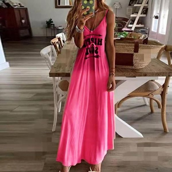 casual dresses sleeveless v-neck dress summer long letter print women loose comfortable beach party canonicals temperament clothes, Black;gray
casual dresses sleeveless v-neck dress summer long letter print women loose comfortable beach party canonicals temperament clothes, Black;gray