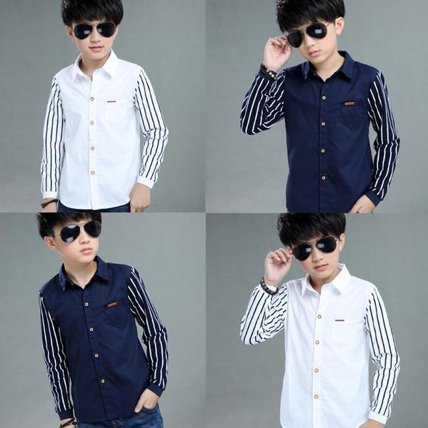 cool kids long sleeve stripe fastener gentleman shirt clothes turn-down collar teen baby boys autumn blouse shirts, White;black
cool kids long sleeve stripe fastener gentleman shirt clothes turn-down collar teen baby boys autumn blouse shirts, White;black