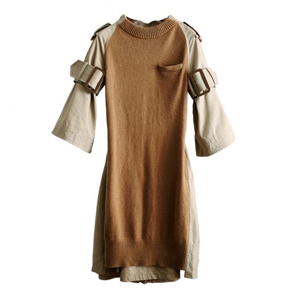 knitted dress female large big size belt tunic black es autumn long sleeve women clothes vestidos 210520, Black;gray
knitted dress female large big size belt tunic black es autumn long sleeve women clothes vestidos 210520, Black;gray