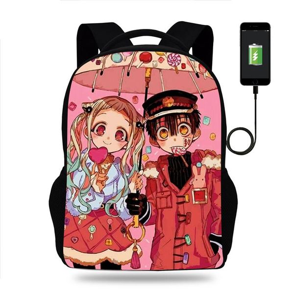 cosmetic bags & cases toilet-bound hanako kun backpack boy girl school bag children book men women rucksack teens usb travel knapsack mochil
cosmetic bags & cases toilet-bound hanako kun backpack boy girl school bag children book men women rucksack teens usb travel knapsack mochil