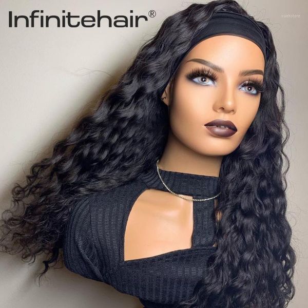 brazilian loose wave headband wig glueless scarf remy human hair wigs full machine made for black women beginner friendly lace1, Black;brown
brazilian loose wave headband wig glueless scarf remy human hair wigs full machine made for black women beginner friendly lace1, Black;brown