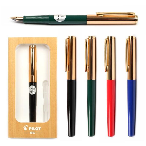 pilot ams-17g 22k gold fountain pen f m japan pens 
pilot ams-17g 22k gold fountain pen f m japan pens