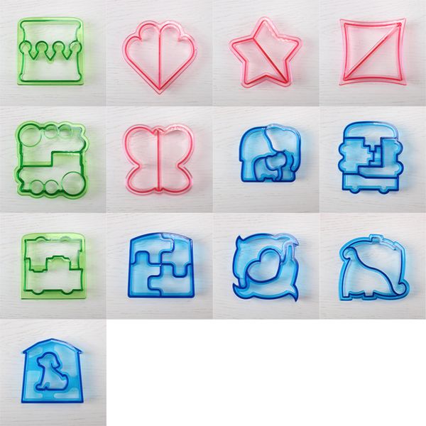 wholesale kids diy sandwich mould cutter lunch sandwiches toast moulds bear car shape cake bread biscuit mold food cutters baby feeding 839
wholesale kids diy sandwich mould cutter lunch sandwiches toast moulds bear car shape cake bread biscuit mold food cutters baby feeding 839