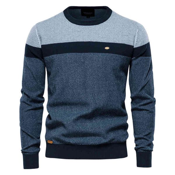 AIOPON Spliced Cotton Sweater Men Casual O-neck High Quality Pullover Knitted Male New Winter Brand Mens Sweaters, White;black
AIOPON Spliced Cotton Sweater Men Casual O-neck High Quality Pullover Knitted Male New Winter Brand Mens Sweaters, White;black
