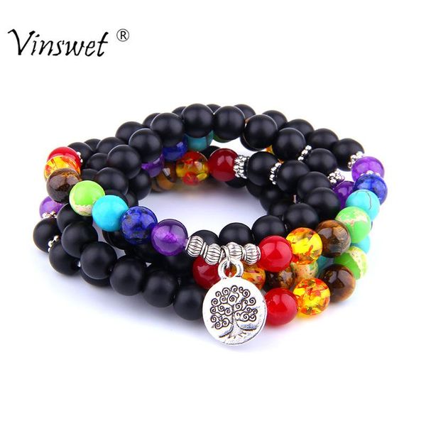 beaded, strands fashion men`s bracelet matte frosted black onyx beads with tree of life charm yoga 108 mala necklace for women jewelry
beaded, strands fashion men`s bracelet matte frosted black onyx beads with tree of life charm yoga 108 mala necklace for women jewelry