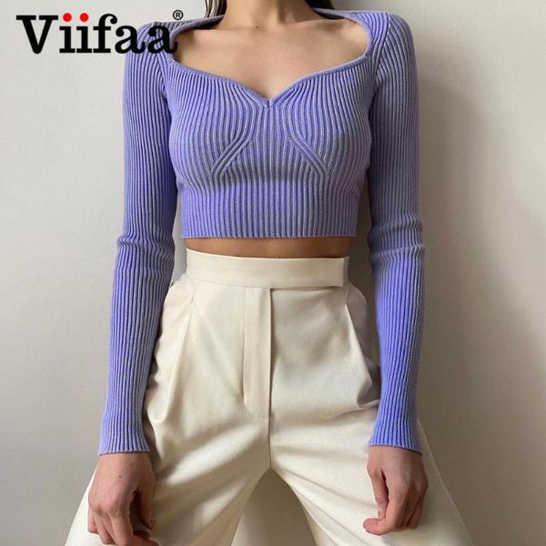 viifaa solid long sleeve knitted crop sweater women 2021 autumn clothes stretchy slim fit pullover jumper women's sweaters, White;black
viifaa solid long sleeve knitted crop sweater women 2021 autumn clothes stretchy slim fit pullover jumper women's sweaters, White;black