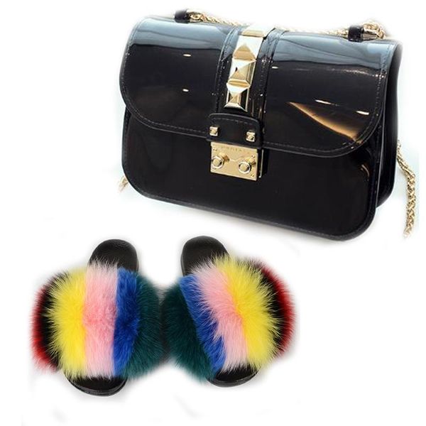 luxury furry sandals and purse sets extra fluffy comfortable slippers with bags real fur slides handbags 2021women shoes, Black
luxury furry sandals and purse sets extra fluffy comfortable slippers with bags real fur slides handbags 2021women shoes, Black
