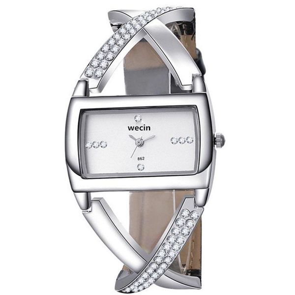 wristwatches ladies' belt watch high-grade women's diamond-studded hollow bracelet, Slivery;brown
wristwatches ladies' belt watch high-grade women's diamond-studded hollow bracelet, Slivery;brown