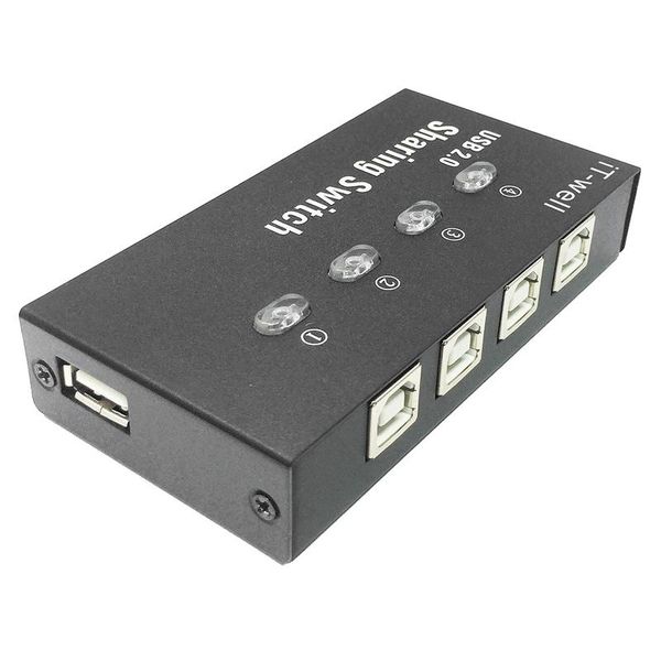 webcams it-well 4 ports manual switch in 1 out usb computer printer sharing device, for scanner/u disk/card reader/printer/copy
webcams it-well 4 ports manual switch in 1 out usb computer printer sharing device, for scanner/u disk/card reader/printer/copy