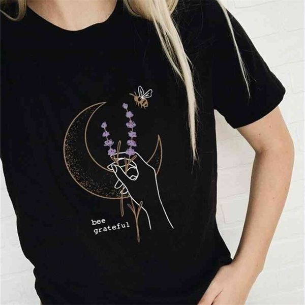 bee grateful colored print t-shirt women graphic nature tee vintage short sleeve 90s tshirt 210512, White
bee grateful colored print t-shirt women graphic nature tee vintage short sleeve 90s tshirt 210512, White
